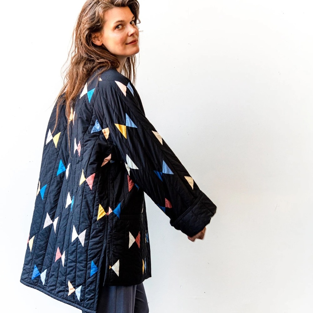 Haptic Lab Quilt Coat - Multicolor Size M